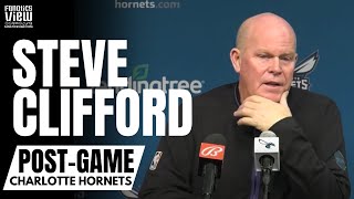 Steve Clifford EPC Post-Game Reaction to Charlotte Hornets Struggles: "All We Care About is Scoring"