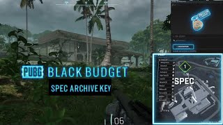 PUBG Black Budget Secret Vents into SPEC Archive room key