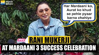 Rani Mukerji Rejoices as Mardaani 3 Wins Hearts Worldwide | Success Celebrations with Fans & Media