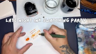 Mari Hiraya Archives is live! | Ink Swatching For My Traveler’s Notebook  | Full Ink Collection
