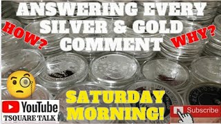 SILVER AND GOLD QUESTIONS AND ANSWERS, WHY SILVER IS GOING HIGHER, #silver #gold #preciousmetals 
