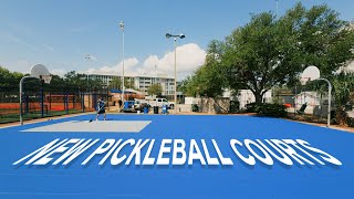 New Pickleball Courts on Davis Islands