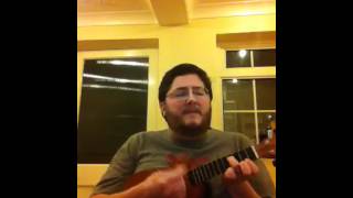 Blood bank, Bon iver ukulele cover dan Patmore