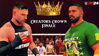 WWE 2K24 Creators Crown Finale: Chris Danger Vs Mr Santi Zap. 👑