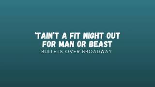 ‘Tain’t A Fit Night Out - Stephanie Graham Theatre Jazz