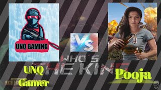 UNQ Gamer Vs Pooja || Punju  vachi pettani Mingithe Ela Vuntadho Choosthara... #Punjusquad