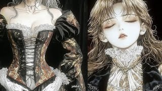 corset, mandibula e crânio de anjo ౨ৎ