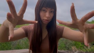 ASMR Hand Movements & Close to Far Whispers