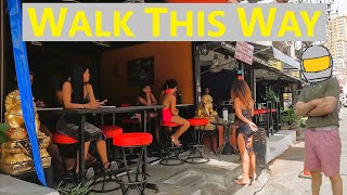 Walking Soi Lengkee + Soi Honey | RAW FOOTAGE | พัทยา ประเทศไทย THAILAND | Ep 47 2024