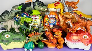 Jurassic World Unboxing Review Asmr Colorful Dinosaur T-rex Triceratops Indominus Rex Spider Rex