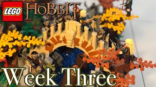 Lego The Hobbit MOC episode three of building Mirkwood Forest