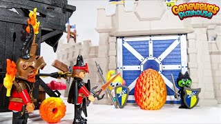 Best Toy Learning Videos for Kids - Medieval Castle Adventure with Genevieve's Playhouse!