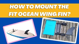 How to mount the FIT OCEAN Wing Fin? | Switzerland
