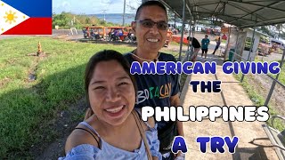 American Giving the Philippines a Try
