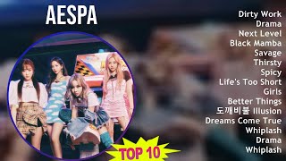 aespa 2025 MIX The Very Best - Dirty Work, Drama, Next Level, Black Mamba