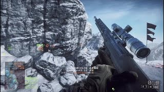 BF4　スナイパーキル集　狙撃多め