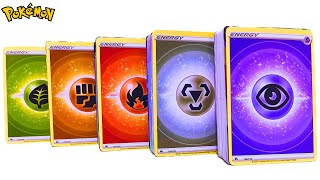 Different Varieties of Pokemon Energy Deck Cards | Varieties of Energy Decks #pokemon #pokémon #yt