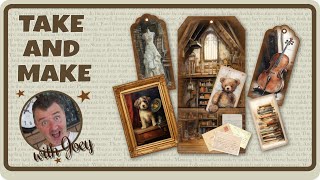 KO-FI FREEBIE: TAKE AND MAKE - Grandma's Attic stuffed pocket