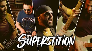 Superstition - Stevie Wonder (Cover by Drew, ft. F Key Piano Man)