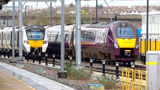 Trains at Brent Cross West - 13/03/25