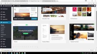 How to Install wordpress theme through wamp directory.