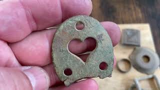Mid 1800's Big Silver, Coppers, and more cool relics!! Diggin' Duo Metal detecting Early Nov 2024