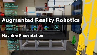 Augmented Reality Robotics • GUI & Manufacturing System Presentation Trade Fair