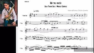 Transcripción Solo Marco Chérrez / Tenor Sax