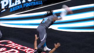 #7 WR Darius Reynolds TD 4 between 2 defenders