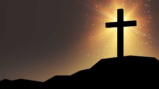 Holy Cross with Copyspace, Good Friday Theme stock footage | stock video | Cinefootage