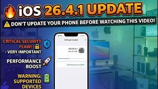 iOS 26.4.1 || very important 