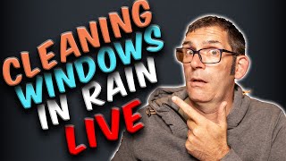🔴 LIVE | #05 – Cleaning Windows in the Rain: Yay or Nay?