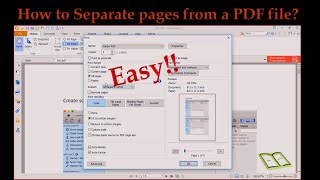 How to separate pages from a pdf file free! | Use Foxit reader to separate pages