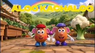 Aloo Kachaloo Beta Kahan Gaye The | Hindi Rhymes for Children | ZuzuNoodle | Short Version