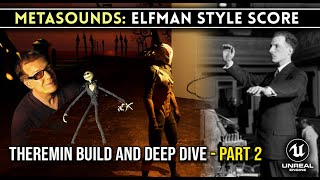 Metasounds Halloween Edition: Danny Elfman Style Musical Underscore -  Theremin Deep Dive  - Part 2