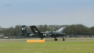 Back In Time 2005 Eelde Airshow Departure Grumman F-7F-3P Tigercat & Grumman F8F-2P Bearcat