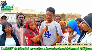  En prélude du Gamou 2025, Le MEEF de Mbacké  s'implique pour la propreté de Digane