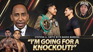"HE'S IN TROUBLE!" Mario Barrios Sends FINAL WARNING to Ryan Garcia Ahead of their Fight!