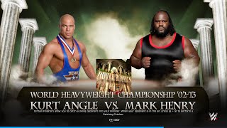 Kurt Angle vs. Mark Henry