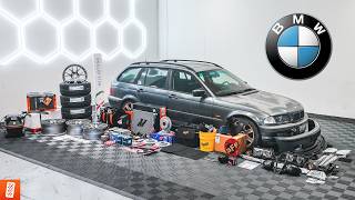 Surprising our DETAILER with HIS DREAM BMW E46 Wagon! (Full Transformation)