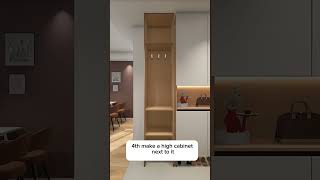 Design for front door closet