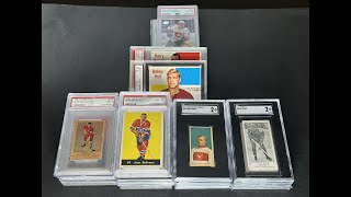This Is A Great Collection! Lots Of Graded Pre-War Hockey, 50’s-60’s HOF’ers + PSA 10 Young Guns