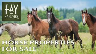 Horse Properties For Sale 2026 | Fay Ranches