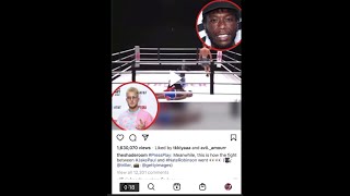 Jake Paul Knocks Nate Robinson Out +Celebrities React on Instagram with Memes