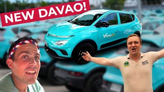 Davao's NEW ELECTRIC TAXIS! Philippines Future?