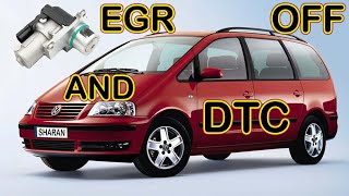 EGR and DTC OFF with MPPS | VW Sharan 2,0 2008