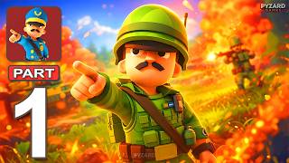Perfect Army - Gameplay Walkthrough Part 1 - Build Army Win Fights (Android, iOS)