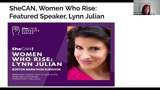 Lynn Julian, Featured Speaker, SheCan "The Secret to Resilience: Learning To Do Things Differently!"