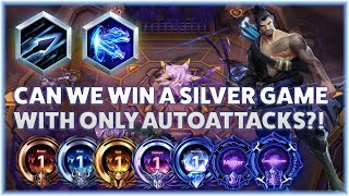 Hanzo Dragonstrike - CAN WE WIN A SILVER GAME WITH ONLY AUTOATTACKS?! - Bronze to Grandmaster Season