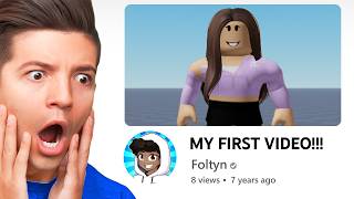 I Found EVERY Roblox Youtuber's FIRST Roblox AVATAR